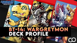 BT14 Wargreymon Deck Profile Digimon Card Game [upl. by Letha]