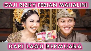 OMAK INI GAJI RIZKY FEBIAN DAN MAHALINI DARI YOUTUBE [upl. by Notfol]