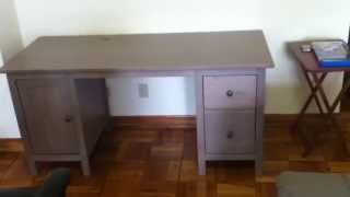 ikea hemnes desk assembly service video in DC MD VA by Furniture assembly Experts LLC [upl. by Lila]