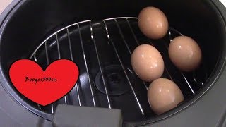 HARD BOILED EGGS AIR FRYER [upl. by Beauvais]