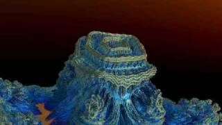 3D Mandelbulb crater transformation [upl. by Ssepmet]