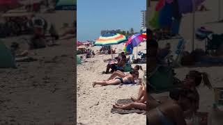 beach walk video  best beach in fort lauderdale  best beach vlog  beach holidays  las olas beach [upl. by Gobert]