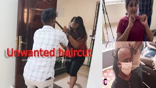 Forced haircut for Tamil Girl Promo amp Headshave video Womenhaircut  Stylestop [upl. by Maleki]