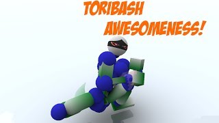 Toribash Top 5  Pro Wrestling moves and Reversals HD [upl. by Cardinal]