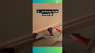 Pria ini kehabisan tisu tapi kita jadi tau jika dia tak suka infodunia faktadunia viralvideo [upl. by Nahseez107]