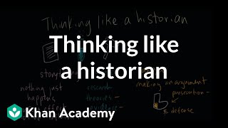 Thinking like a historian  The historians toolkit  US History  Khan Academy [upl. by Eisor]