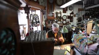 Clock Master The Process Of Cleaning A Clock [upl. by Irena]