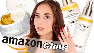 Amazon Skincare Must Haves  DAlba Skincare [upl. by Yrdua]