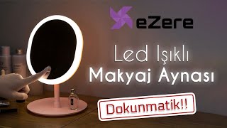 EZERE Makyaj Aynası Led Işıklı Makyaj Lambası Dokunmatik [upl. by Hesta]