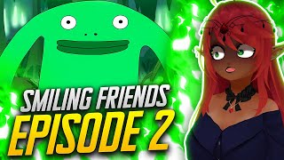 IM MR FROG  Smiling Friends Episode 2 Reaction [upl. by Lewison]