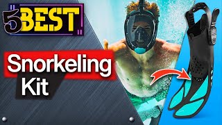 ✅ TOP 5 Best Snorkeling Kit  2022 Buyers Guide [upl. by Amato902]