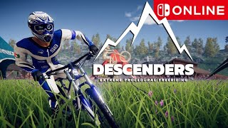 Descenders Online NIntendo Switch Gameplay [upl. by Corilla]