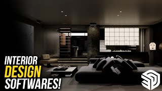 THE 3 BEST INTERIOR DESIGN SOFTWARE [upl. by Paxon800]