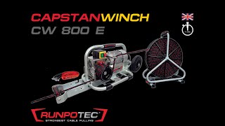 RUNPOTEC Capstanwinch CW 800 E [upl. by Sirrap737]