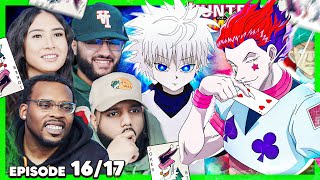 Hunter x Hunter E16 amp 17  Defeat X And X Disgrace ReactionReview [upl. by Nabetse]