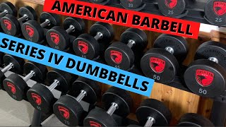 AMERICAN BARBELL SERIES IV URETHANE DUMBBELLS REVIEW [upl. by Gilbertina]