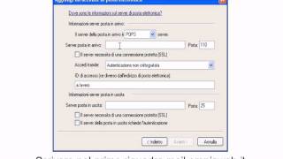 Come configurare un account di posta su Windows Live Mail [upl. by Nelyag]