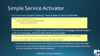 Spring Integration Tutorial Part 7  Service Activators [upl. by Toy]