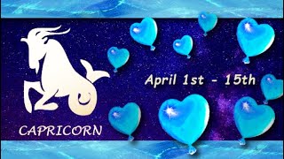 Capricorn April 1st15th LOVE amp PASSION running high feeling GUILTY amp REGRET for their SNEAKINESS [upl. by Anotal]