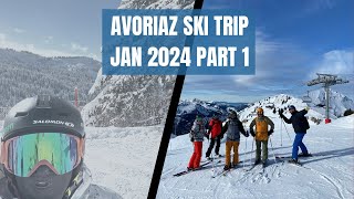 Avoriaz Ski vlog Part 1 Electra Apartments [upl. by Aicyle]