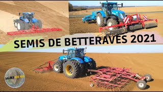 Team T7 New Holland  Semis de betteraves 2021 [upl. by Feil]