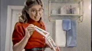 Crest toothpaste commercial 1980 [upl. by Yelrehs464]