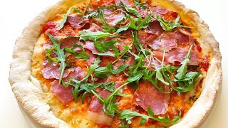 PIZZA de jamón tocineta y maíz  Pâtissier Eilyn Castillo [upl. by Glennie624]