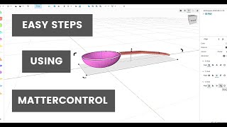 How to use MatterControl  First steps  tutorial [upl. by Lek]