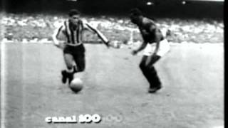 Canal 100  Botafogo 3 x 0 Flamengo  1962  Final Campeonato carioca [upl. by Atteynek]