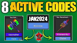 New MM2 Codes In January 2024  Roblox Murder Mystery 2 Codes [upl. by Ettegroeg]