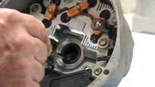 Part 2  GMs CS144 Alternator Rebuilding Alternator Repair [upl. by Kera]