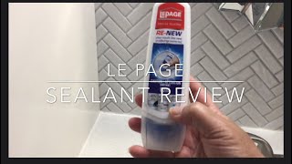 How to apply silicone  LePage Silicone Caulk Review [upl. by Eriha404]