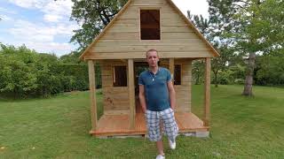 Construire une cabane en bois quotPartie 2quot [upl. by Hagen]