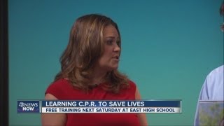 Learning CPR to save lives [upl. by Linnet]