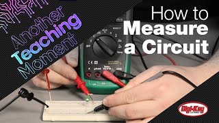 How to Measure Voltage Current and More with a Digital Multimeter DMM  Another Teaching Moment [upl. by Crandale]