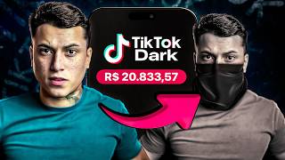 TIKTOK DARK COMO CRIAR E MONETIZAR RÁPIDO 20K POR MES [upl. by Essej]