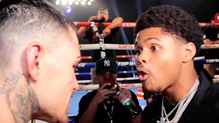 Shakur Stevenson runs up on George Kambosos Tells him “I’LL BEAT THE S OUT OF YOU [upl. by Winston]