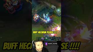 BUFF HECARIM RIOT hecarim ornn anivia smolder leagueoflegends twitchstreamer [upl. by Sherilyn]