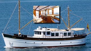 €695000 LONG RANGE Explorer Yacht FOR SALE  Fully Refitted MY Ferrara [upl. by Asined]