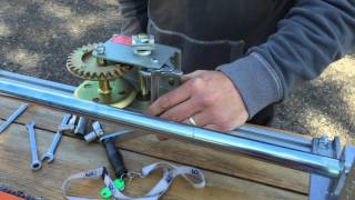 Chainsaw Mill Winch [upl. by Naghem]