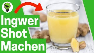 Ingwer Shot selber Machen ✅KRASSES REZEPT Wie Ingwer Shots mit Zitrone im Mixer amp Thermomix Machen [upl. by Frye]