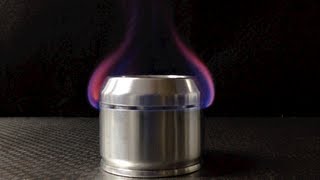 Alcohol Stove  Side Slot Stove [upl. by Abocaj]