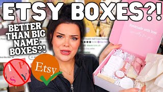 BETTER THAN BIG NAME BOXES Unboxing Etsy Subscriptions For the FIRST TIME [upl. by Othilia32]