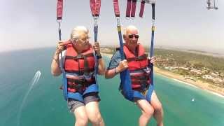 Parasailing in Turkey  Side Titreyengöl 2013 [upl. by Essyle353]