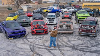 Full Tour Of My Car Collection Over 25000HP [upl. by Macnamara]