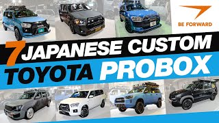 7 modified Toyota Probox Tokyo Auto Salon 2024 [upl. by Aneeroc912]