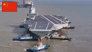 Chinas Fujian Supercarrier Is Preparing For Combat  Progress Update [upl. by Norok743]