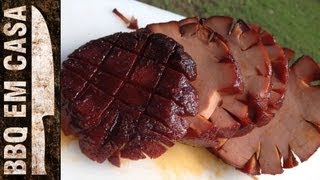 RECEITA DE BARBECUE BOLOGNA MORTADELA ASSADA TIPO APERITIVO [upl. by Tabbitha596]