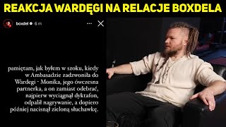 WARDĘGA OSTRO REAGUJE NA NOWE STORY BOXDELA [upl. by Schaper854]