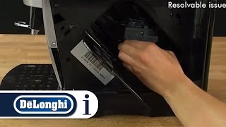 How to Reset the Infuser to Insert the Drip Tray in Your DeLonghi ESAM Coffee Machine [upl. by Collen]